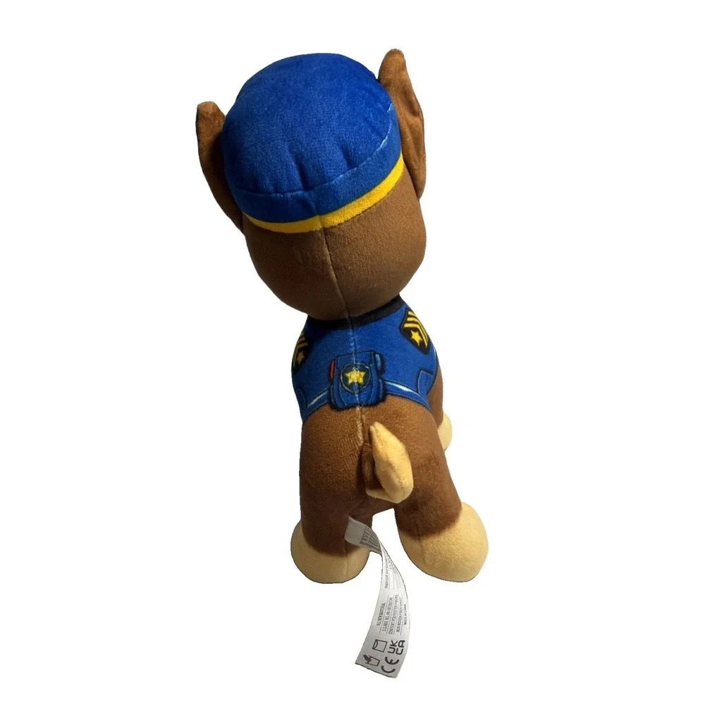 PAW PATROL Spin Master Stuffed Animal CHASE German Shepherd Dog 8" Plush Toy - Picture 4 of 7